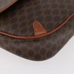 Celine Vintage Macadam Shoulder Bag Canvas Small - image 10