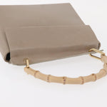 Gucci Vintage Bamboo Handle Bag Leather Small - image 15
