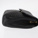 Bally Vintage Chain Shoulder Bag Quilted Leather - image 3