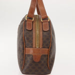 Celine Vintage Macadam Handbag Canvas and Leather - image 3