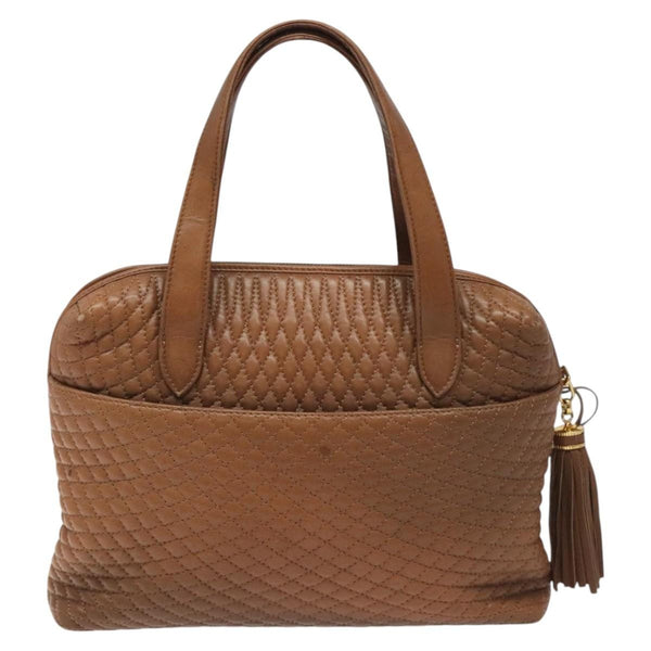 Bally Vintage Handbag Quilted Leather