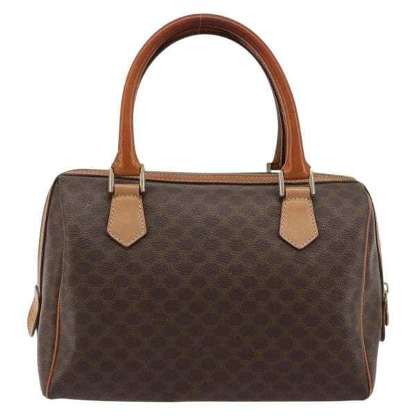 Celine Vintage Triomphe Handbag Canvas