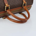 Celine Vintage Duffle Bag Canvas and Leather - image 7