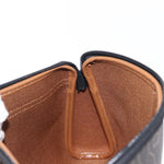 Christian Dior Vintage Honeycomb Zip Pouch Coated Canvas Medium - image 17