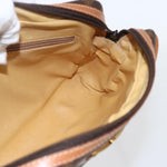 Celine Vintage Macadam Shoulder Bag Canvas and Leather - image 19