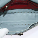 Valentino Garavani Rockstud Spike Flap Bag Quilted Suede Medium - image 5