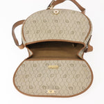 Christian Dior Vintage Honeycomb Flap Crossbody Bag Coated Canvas - image 16
