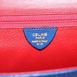 Celine Vintage Circle Logo Crossbody Bag Leather Small - image 7