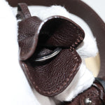 Salvatore Ferragamo Gancini handbag Leather - image 20