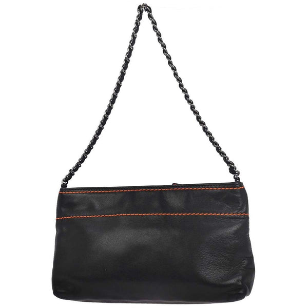 Chanel Lax Pochette Leather