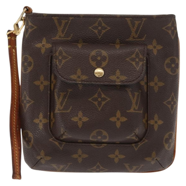 Louis Vuitton Partition Wristlet Clutch Monogram Canvas - image 1