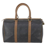 Christian Dior Vintage Honeycomb Boston bag Canvas and Leather - image 2