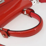 Salvatore Ferragamo Gancini handbag Patent leather - image 8