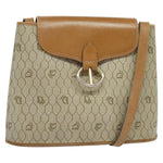 Christian Dior Vintage Honeycomb Shoulder Bag Canvas and Leather - image 1