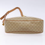 Celine Vintage Macadam Shoulder Bag Canvas and Leather - image 16