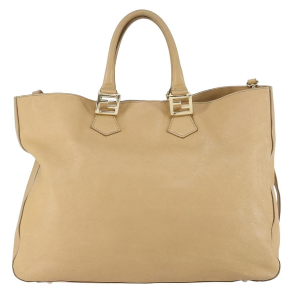 Fendi Twins Tote Leather Large