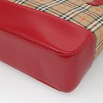 Burberry Nova Check Tote Canvas and Leather - image 9