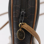 Christian Dior Vintage Honeycomb Shoulder Bag Canvas and Leather - image 17