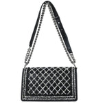Chanel Boy Flap Bag Sequin Quilted Calfskin Old Medium - image 2