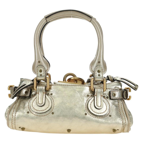 Chloe Paddington Lock Handbag Leather small