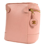 Chanel Vintage Timeless Cosmetic Case Caviar Small - image 2