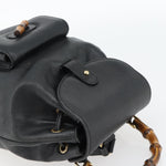 Gucci Vintage Bamboo Backpack Leather Mini - image 14