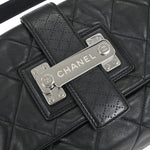 Chanel Door Latch Flap Shoulder Bag Quilted Leather - image 7