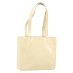 Chanel Vintage Embossed Logo Shoulder Bag Patent - image 15