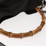 Gucci Vintage Bamboo Shoulder Bag Nylon - image 17