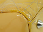Christian Dior Vintage Lady Dior Bag Cannage Quilt Patent Medium - image 8