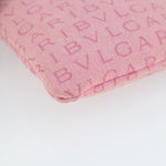 Bvlgari Logomania Shoulder Bag Canvas with Leather - image 10