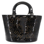 Chanel CC No.5 Shopping Tote Perforated Patent Medium - image 2
