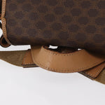 Celine Vintage Macadam Backpack Canvas and Leather - image 16