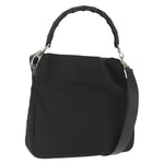 Gucci Vintage Bamboo Handle Bag Nylon - image 19