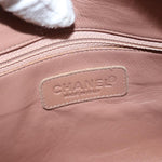 Chanel Embossed Logo Bowler Bag Quilted Caviar Small - image 7