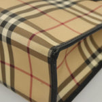 Burberry Nova Check Tote canvas check pattern Small - image 9