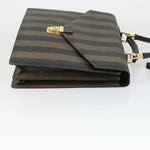Fendi Vintage Pequin Briefcase Bag Coated Canvas Large - image 3