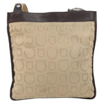 Salvatore Ferragamo Gancini Shoulder Bag Canvas - image 2