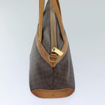 Celine Vintage Macadam Handbag Canvas and Leather - image 4