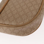 Celine Vintage Macadam Shoulder Bag Canvas and Leather - image 11