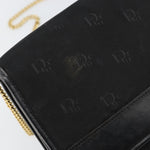 Christian Dior Vintage CD Chain Flap Shoulder Bag Diorissimo Canvas Small - image 17