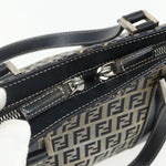 Fendi Vintage Satchel Zucchino Canvas Mini - image 13