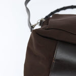 Gucci Vintage Bamboo Handle Bag Nylon - image 9