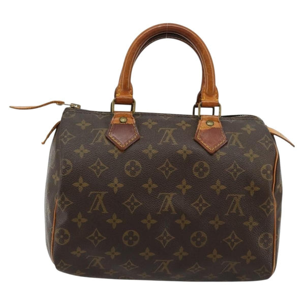 Louis Vuitton Speedy Handbag Monogram Canvas 25