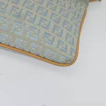 Fendi Vintage Flat Crossbody Bag Zucchino Canvas Mini - image 9