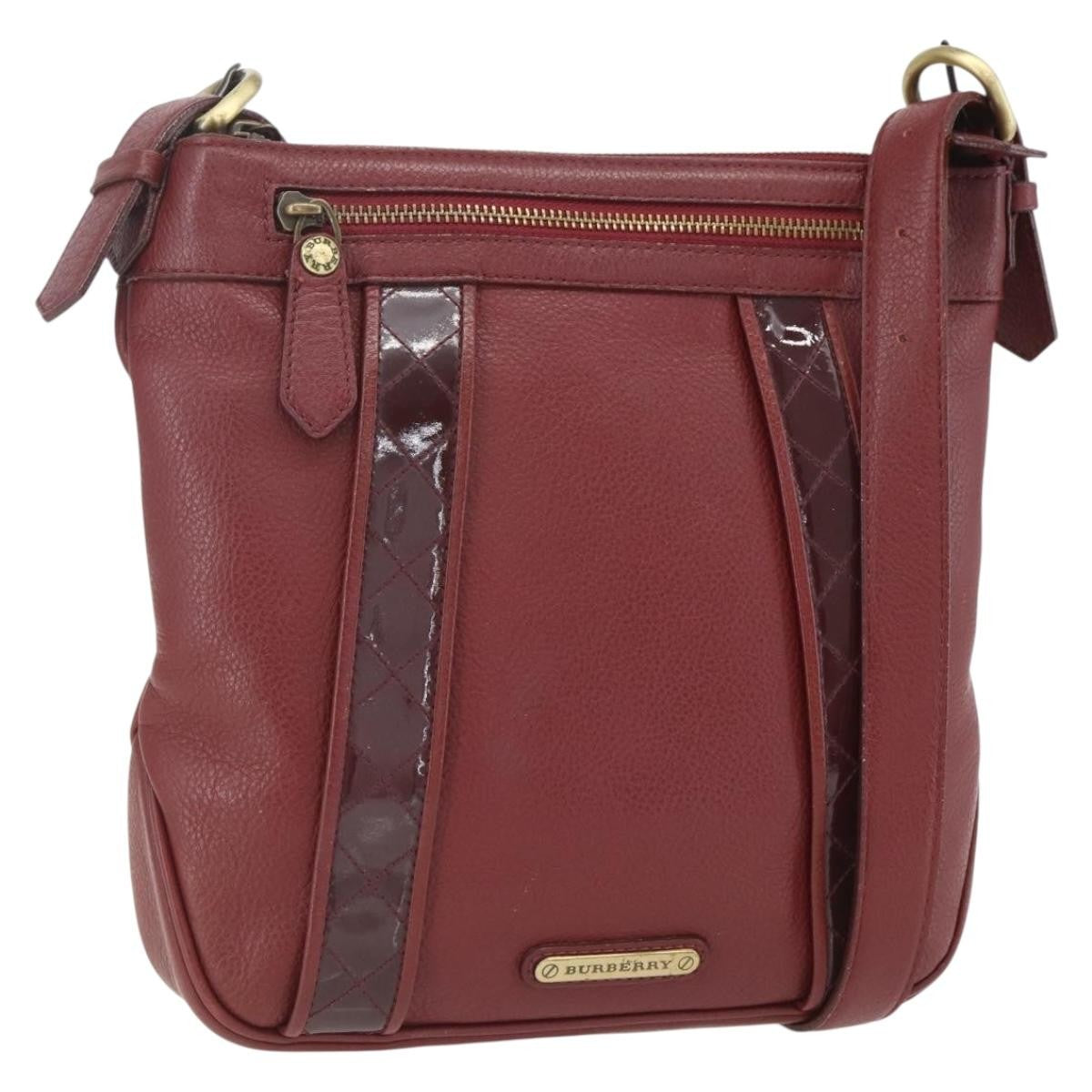 Burberry Vintage Shoulder Bag Leather - image 1