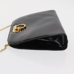 Salvatore Ferragamo Vintage Gancini Chain Shoulder Bag Patent Leather - image 4