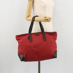 Gucci Original Zip Tote GG Canvas with Leather Large - image 17