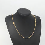 Christian Dior CD Round Pendant Necklace Metal - image 9