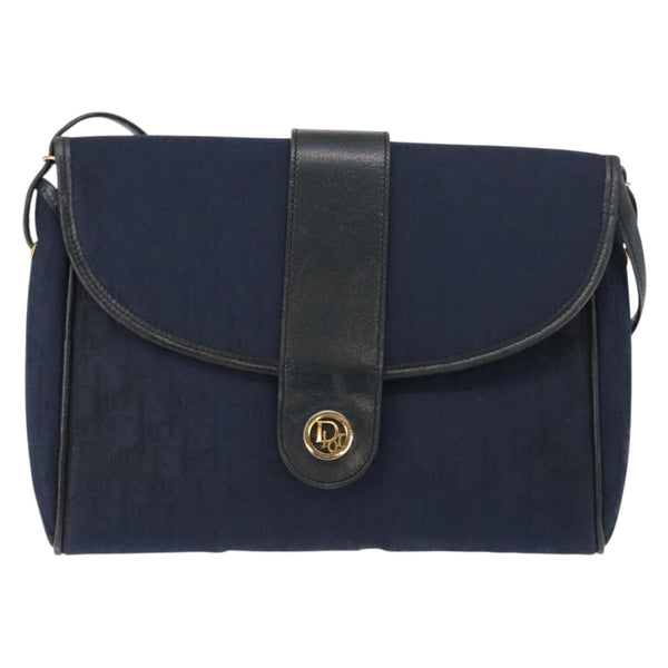 Christian Dior Vintage Trotter Shoulder Bag Canvas - image 1